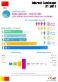 D/BM China digital landscape INFOGRAPHIC H1 2011