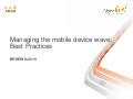 Managing The Mobile Device Wave