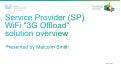 Service Provider WiFi Offload Solution Overview 