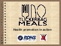 Tuckerbag Meals – Health promotion in action
