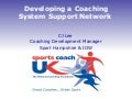 Coaching System Support Network Presentation 1338