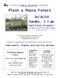 Planting a Living Symbol – a Peace Forest