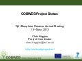 COBWEB Project Status
