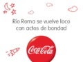 Coca-Cola invita a Río Roma se vuelve loco con actos de bondad