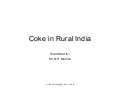 Coca-Cola in Rural India