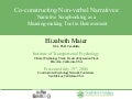 Co-constructing Non-verbal Narratives: Narrative Scrapbooking as a Meaning-making Tool in Bereavement