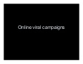 Online Campaigning 101