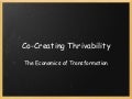 Co Creating Thrivability