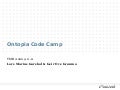 Ontopia Code Camp