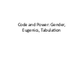 Code and Power (Rachel Kloppel)