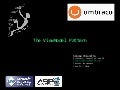 The ViewModel pattern