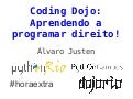 Coding dojo