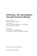 Participation Through Universal Design