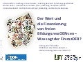 Der Wert und die Finanzierung von freien BildungsressOERcen - Was sagt der FinanzOER?