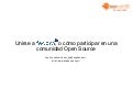 Unirse a Fedora, o cómo participar en una comunidad Open Source