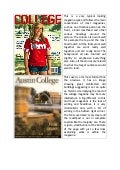 College magazine research