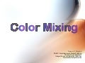 Color Mixing