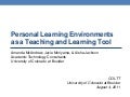 PLEs as Teaching and Learning Method