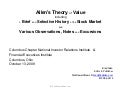 Allen&rsquo;s Theory of Value