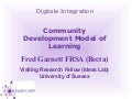 Community Development Model of Learning