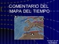 Comentario del mapa del tiempo