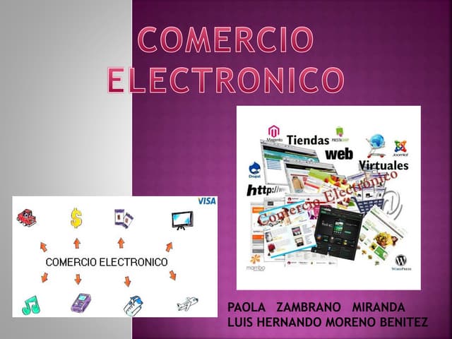 Comercio electronico paola y hernando