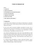 Comercio internacional.