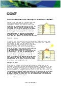 Comfortabel klimaat in atria natuurlijke of mechanische ventilatie