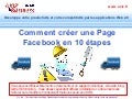 Comment creer une page facebook entreprise en 10 etapes ?