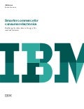 Smarter commerce for consumer electronics