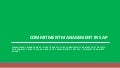 Commitment management in sap