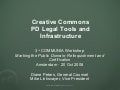Creative Commons Public Domain Legal Tools and Infrastructure