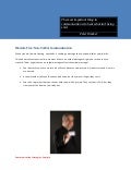 Communication strategies sample
