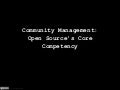 Community Management Presentation