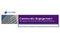 Community Engagement: Managing Communities Across Digital Embassies