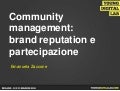 Community management: prevenire i rischi e risolvere i problemi - Emanuela Zaccone