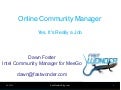 Online Community Manager, Yes it&rsquo;s really a job 2010