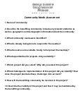 Community Needs Assessment Form