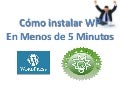 Como instalar-wp-en menos5minutos