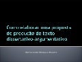 Como elaborar temas dissertativos