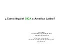 1182-Como llegó el SICA a America Latina
