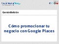 Como promocionar tu negocio en google places