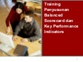 Training Bsc Training KPI Balanced Scorecard