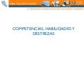 Competencias, Destrezas Y Habilidades