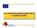 Competenze digitali degli utenti dei computer
