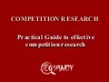 Competition Research