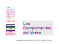 Complementos Verbales
