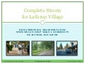Complete Streets for Lathrup Village, Michigan
