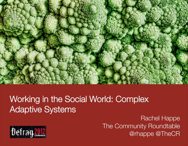 Working in the Social World: Comple...