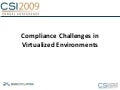 Compliance in Virtualized Environments